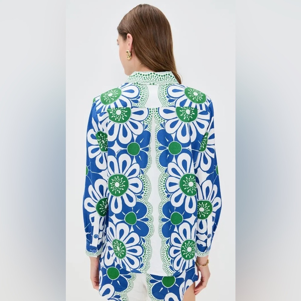 FARM RIO Exclusive Top Maia Blue - Picture 4 of 12